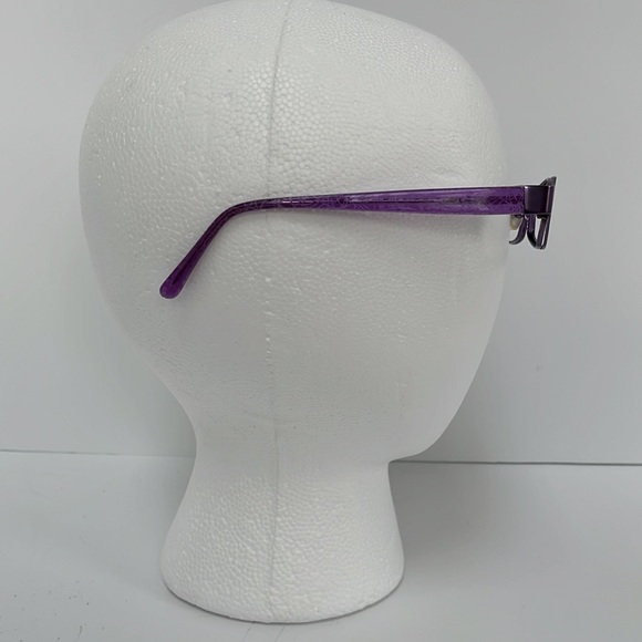 DAVID BENJAMIN FOR EUROPE Metallic Purple Eyeglasses - Picture 5 of 15